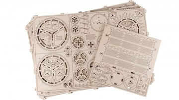 Деревянный механический пазл 3D Royal Clock