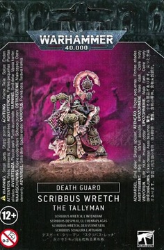 Warhammer 40000: DEATH GUARD Scribbus Wretch, the Tallyman , GamesWorkshop