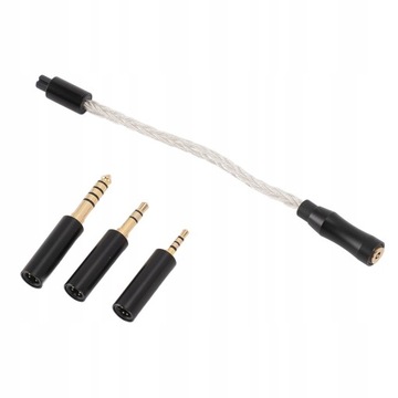 Kabel przejściowy słuchawek 2,5 mm żeński na 2,5 mm 3,5 mm 4,4 mm męski kab