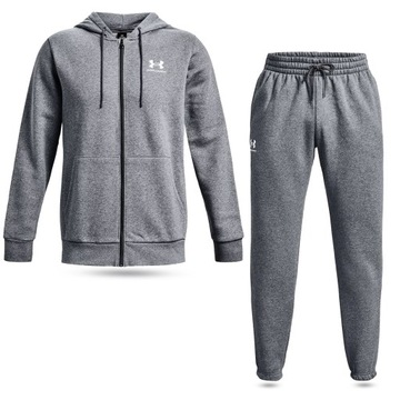 BLUZA MĘSKA UNDER ARMOUR ROZPIANA SPODNIE DRESOWE DRES ZESTAW KOMPLET