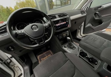 Volkswagen Tiguan II SUV 1.4 TSI 150KM 2017 Volkswagen Tiguan 1.4 TSI 150KM DSG TEMPOMAT AKTYWNY bezwypadkowy 1.4, zdjęcie 18