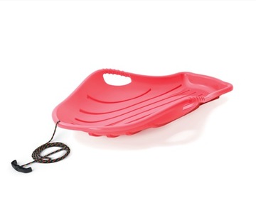 Большая горка с веревкой для детей по снегу, красная PROSPERPLAST ISDS-1788C