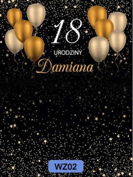 НАСТЕННЫЙ ФОН для фотографий на 18-летие, УЗОРЫ