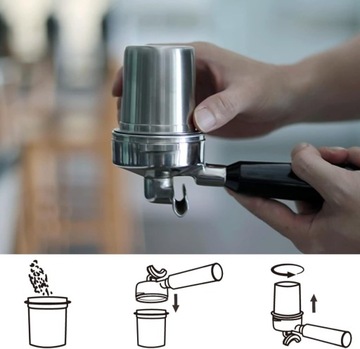 МЕРНАЯ КРУЖКА 51 ММ С КОФЕЙНЫМ ФИЛЬТРОМ МОБИЛЬНЫЙ МЕРНЫЙ МЕР ДЛЯ МОЛОТОГО КОФЕ