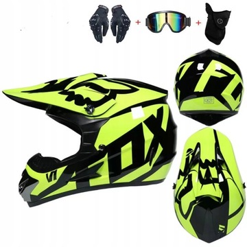 KASK MOTOCYKLOWY OFF-ROAD ENDURO MOTOCROSS
