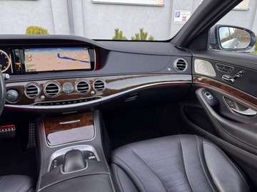 Mercedes Klasa S W221 Limuzyna Facelifting 4.7 V8 (500 BlueEFFICIENCY) 435KM 2013 Mercedes-Benz Klasa S S550 Long 435 KM Burmester Nappa FullLED Panorama Ni, zdjęcie 20