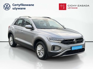 Volkswagen T-Roc I SUV Facelifting 1.5 TSI ACT 150KM 2022 Volkswagen T-Roc 1.5 TSI 150KM Life Kamera AktywnyTempomat LED ASO SalonP, zdjęcie 2