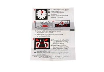 Zestaw do naprawy dętek rowerowych TT04 SPORT 6xłatki+3g klej Tip Top 2szt