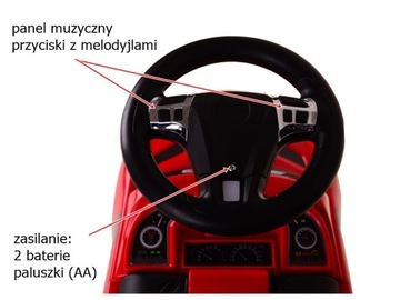 БОЛЬШОЙ АВТОМОБИЛЬ, ХОДОКОВЫЙ, ТОЛКАЧНЫЙ АВТОМОБИЛЬ 3в1 АВТОМОБИЛЬ С ТОЛКАЧЕМ + ВОДИТЕЛЬСКИЕ ПРАВА