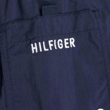 NOWE SPODENKI KĄPIELOWE TOMMY HILFIGER SZORTY XM0XM01844-DW5 r.L