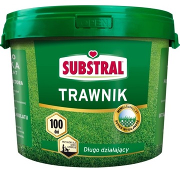 = SUBSTRAL NAWÓZ DO TRAWNIKÓW 15KG = 100 DNI =