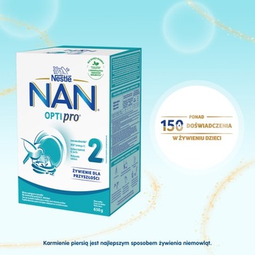 NESTLE NAN OPTIPRO 2 последующее молоко 4x650г