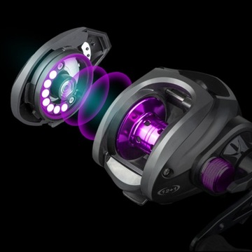 Передаточное число 7,2:1 Высокое передаточное число Baitcaster Праворукий
