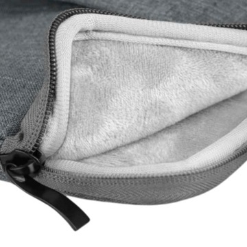 СУМКА-ЧЕХОЛ С КАРМАНОМ ДЛЯ НОУТБУКА MACBOOK PRO AIR 15 16 СЕРЫЙ