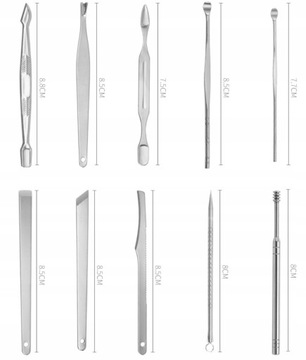 Набор маникюрных кусачек Ножницы для ногтей 19 шт. ПЕДИКЮРНЫЙ ДЕЛО.