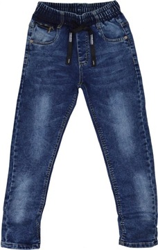 GREAT JEANS CLUB Spodnie z Gumką w Pasie 146/152cm STRETCH
