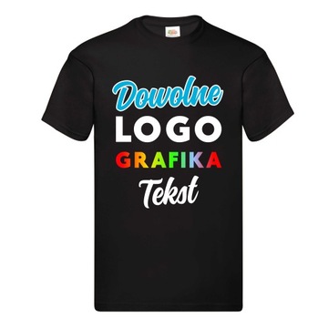 Koszulka T-shirt z własnym nadrukiem grafiką