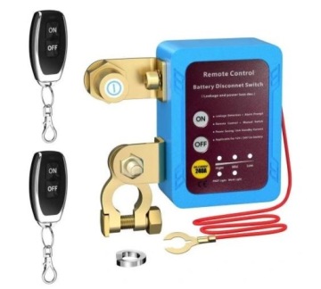 ВЫКЛЮЧАТЕЛЬ ПИТАНИЯ HEBEL АВТОМОБИЛЬНЫЙ АККУМУЛЯТОР 12V 200A ДЛЯ 2X ПУЛЬТА ДИСТАНЦИОННОГО УПРАВЛЕНИЯ