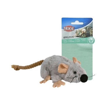 ИГРУШКА для КОШКИ Мышка плюшевая с кошачьей мятой, 7 см