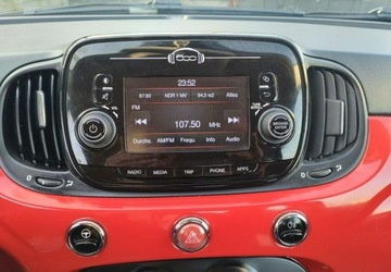 Fiat 500 II Seria 4 1.2 69KM 2018 Fiat 500 Automat Zadbany Zarejestrowany 1.2 Benzyna 68KM, zdjęcie 16