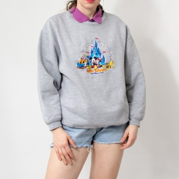 Disney Bluza VINTAGE Myszka Miki Disneyland L