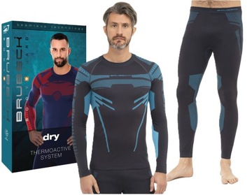 BRUBECK MĘSKA ODZIEŻ TERMOAKTYWNA NA NARTY 2XL