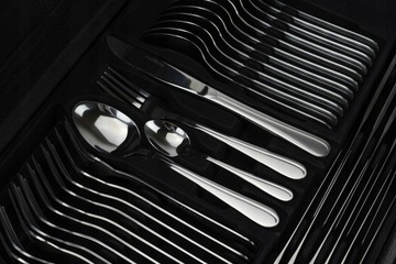 Набор столовых приборов HEIDI в чемодане, 72 предмета