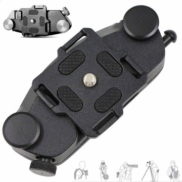 UCHWYT PEAK DESIGN CAPTURE Z PŁYTKĄ 20KG CZARNY