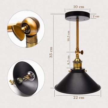 ПРОМЫШЛЕННЫЕ НАСТЕННЫЕ СВЕТИЛЬНИКИ В ВИНТАЖНОМ СТИЛЕ ДЛЯ СПАЛЬНИ, КУХНИ, ВАННОЙ КОМНАТЫ