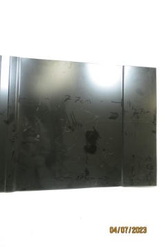 AG-007 ЦЕНТРАЛЬНАЯ БОКОВАЯ КРЫШКА АВТОБУСНОЙ ПЕРЕМЫЧКИ DUCATO