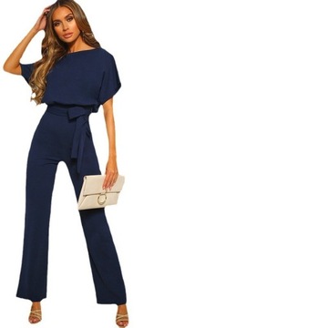 Elegant New Summer Jumpsuit for Women Casual V dekoltem