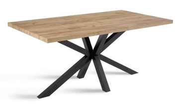 Stół rozkładany do jadalni 140/240 x 80 cm kuchenny do salonu LOFT Pająk