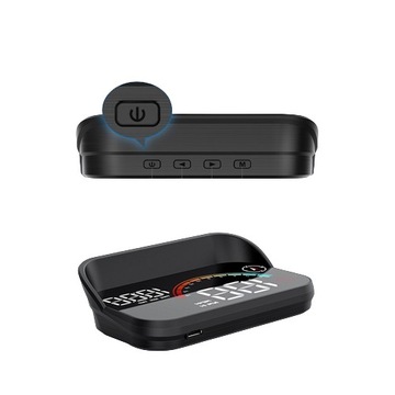 M22 Автомобильный проекционный дисплей RPM MPH HUD GPS Экран проектора