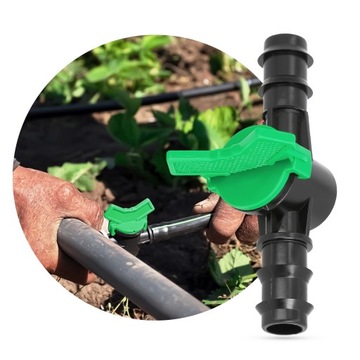 PE клапан 20 мм Вилка PUSH IN Соединитель Соединитель ШЛАНГ ТРУБКА ФИТИНГ Ирригация