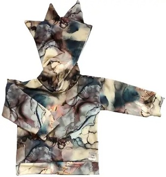 Bluza dinozaur marmur rozmiar 158