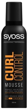 SYOSS CURL CONTROL MOUSSE PIANKA DO WŁOSÓW KRĘCONYCH 250ml