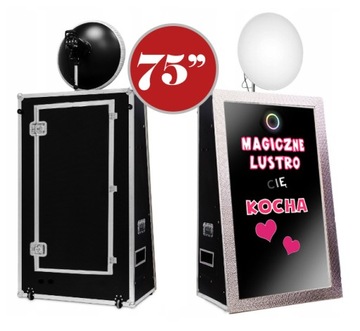MAGIC MIRROR FOTOBUDKA FOTOLUSTRO-OD RĘKI 75