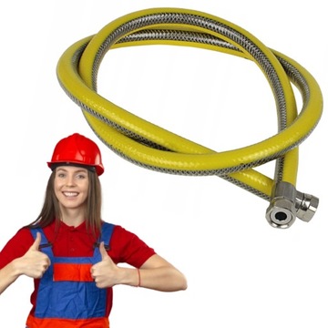 PRZEWÓD WĄŻ WĘŻYK GAZOWY 1/2'' 1000 mm GAZ CMG