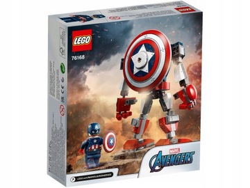 LEGO MARVEL AVENGERS MECH KAPITANA AMERYKI 76168