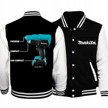 BLUZA MAKITA BEJSBOLÓWKA COLLAGE ROZMIARY