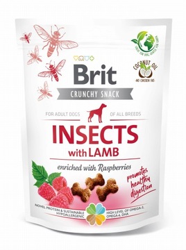 Brit Care Crunchy Cracker Insect Lamb 200g