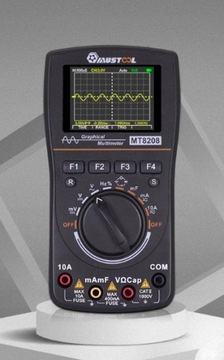 MULTIMETR GRAFICZNY OSCYLOSKOP MT8208 MUSTOOL 2W1 PROFESJONALNY