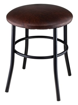 TABORET BIG BLACK STOŁEK KUCHENNY WZMOCNIONY