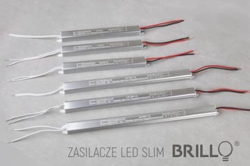 ZASILACZ LED SLIM 48W 12V/DC MODUŁOWY ULTRA WĄSKI!