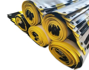 BANER REKLAMOWY 1x3m BANERY REKLAMOWE PROJEKT 510g MOCNY BANNER BILBOARD