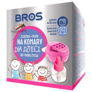 Elektro + płyn na komary dla dzieci