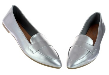 BALERINY MOKASYNY LAKIERKI ELEGANCKIE BUTY DAMSKIE 6359 roz. 39