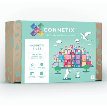 Connetix-Klocki magnetyczne Creative pack-120 el.