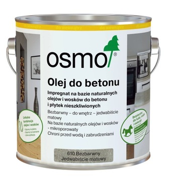 OSMO OLEJ DO BETONU BEZBARWNY 610 0,75L