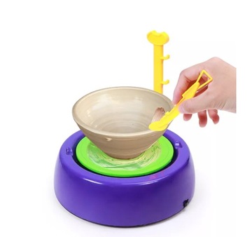 Творческий набор «Гончарный круг» с глиняными красками